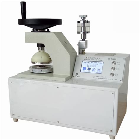 bursting strength tester for paper board|paper burst strength tester.